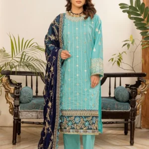 Premium EMB 3PC Zarmeen & Emaan Z.E-710