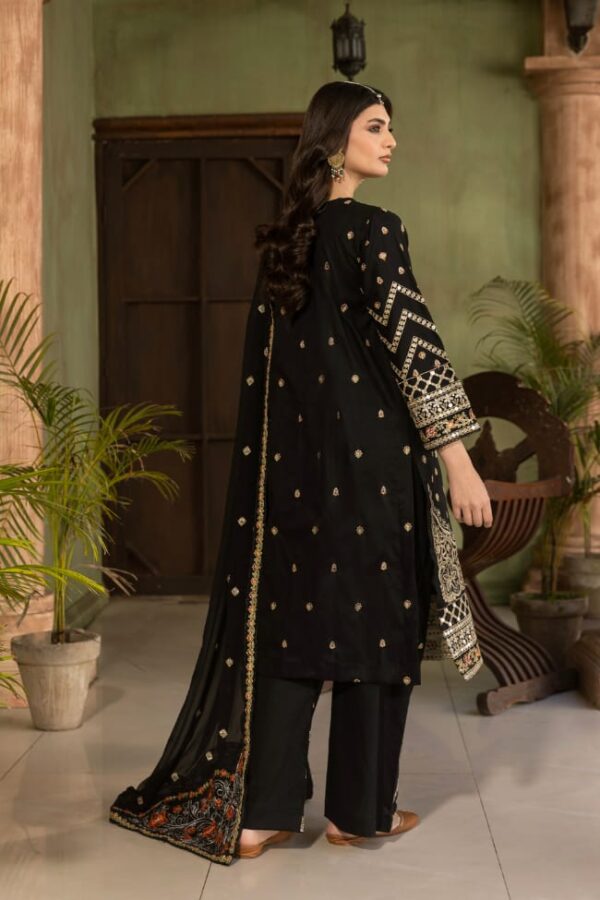 Premium EMB 3PC Zarmeen & Emaan Z.E-716 - Image 3