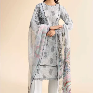 Lawn 3pc Nishat Code: 42501036-R